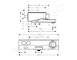 Hansgrohe ShowerTablet Select - Termostatická vanová baterie 300, chrom 13151000