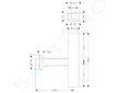 Hansgrohe Sifony - Designový sifon Flowstar, chrom 52100000