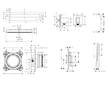 Hansgrohe  - Sprchový set s baterií pod omítku, s tělesem, 26x26 cm, chrom SANI21HHH001