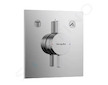 Hansgrohe  - Sprchový set s baterií pod omítku, s tělesem, průměr 25 cm, 3 proudy, chrom SANI21HHH005
