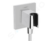 Hansgrohe  - Sprchový set s baterií pod omítku, s tělesem, průměr 25 cm, 3 proudy, chrom SANI21HHH005