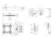 Hansgrohe  - Sprchový set s baterií pod omítku, s tělesem, průměr 26 cm, 3 proudy, chrom SANI21HHH000
