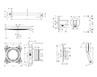 Hansgrohe  - Sprchový set s baterií pod omítku, s tělesem, průměr 26 cm, 3 proudy, chrom SANI21HHH000