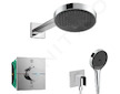 Hansgrohe  - Sprchový set s termostatem pod omítku, s tělesem, průměr 25 cm, 3 proudy, chrom SANI21HHH007