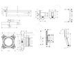 Hansgrohe  - Sprchový set s termostatem pod omítku, s tělesem, průměr 25 cm, 3 proudy, chrom SANI21HHH007