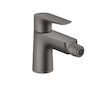 Hansgrohe Talis E - Bidetová baterie s výpustí, kartáčovaný černý chrom 71720340