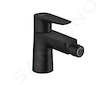 Hansgrohe Talis E - Bidetová baterie s výpustí, matná černá 71720670