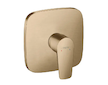 Hansgrohe Talis E - Sprchová baterie pod omítku, kartáčovaný bronz 71765140