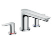 Hansgrohe Talis E - Tříotvorová vanová baterie, chrom 71747000