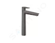 Hansgrohe Talis E - Umyvadlová baterie, kartáčovaný černý chrom 71717340