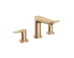 Hansgrohe Talis E - Umyvadlová baterie s výpustí, 3-otvorová instalace, kartáčovaný bronz 71733140