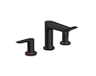 Hansgrohe Talis E - Umyvadlová baterie s výpustí, 3-otvorová instalace, matná černá 71733670