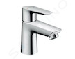Hansgrohe Talis E - Umyvadlová baterie s výpustí, chrom 71700000
