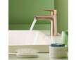 Hansgrohe Talis E - Umyvadlová baterie s výpustí, CoolStart, kartáčovaný bronz 71713140