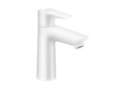 Hansgrohe Talis E - Umyvadlová baterie s výpustí, CoolStart, matná bílá 71713700