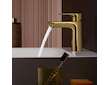 Hansgrohe Talis E - Umyvadlová baterie s výpustí, leštěný vzhled zlata 71710990