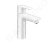 Hansgrohe Talis E - Umyvadlová baterie s výpustí, matná bílá 71710700