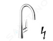 Hansgrohe Talis M51 - Dřezová baterie 260, pro beztlaké ohřívače, chrom 72812000