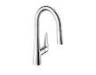 Hansgrohe Talis M51 - Dřezová baterie s výsuvnou sprškou, EcoSmart, chrom 72817000