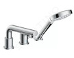 Hansgrohe Talis S - Baterie na okraj vany, 3-otvorová instalace, chrom 72417000