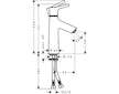 Hansgrohe Talis S - Umyvadlová baterie, chrom 72021000