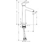 Hansgrohe Talis S - Umyvadlová baterie, chrom 72032000