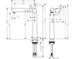 Hansgrohe Talis S - Umyvadlová baterie, chrom 72116000