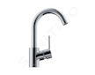 Hansgrohe Talis S - Umyvadlová baterie s výpustí a otočným výtokem, chrom 32070000