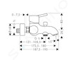 Hansgrohe Talis S - Vanová baterie, chrom 32420000