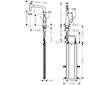 Hansgrohe Talis Select M51 - Dřezová baterie M5117-H220 s výsuvnou sprškou, sBOX, vzhled nerezu 73868800
