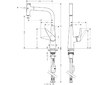 Hansgrohe Talis Select M51 - Dřezová baterie s výsuvnou koncovkou, EcoSmart, chrom 72826000