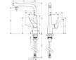 Hansgrohe Talis Select M51 - Dřezová baterie, vzhled nerezu 72820800