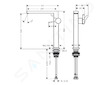 Hansgrohe Tecturis E - Umyvadlová baterie, CoolStart, EcoSmart, matná bílá 73072700