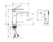Hansgrohe Tecturis E - Umyvadlová baterie, CoolStart, EcoSmart, matná černá 73012670
