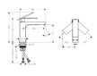 Hansgrohe Tecturis E - Umyvadlová baterie, EcoSmart, chrom 73011000