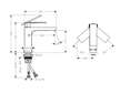Hansgrohe Tecturis E - Umyvadlová baterie, EcoSmart, matná černá 73011670