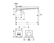 Hansgrohe Tecturis E - Umyvadlová baterie pod omítku, s výpustí, 2-otvorová instalace, EcoSmart, chrom 73051000