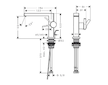 Hansgrohe Tecturis E - Umyvadlová baterie s výpustí, CoolStart, EcoSmart, chrom 73023000