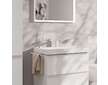 Hansgrohe Tecturis E - Umyvadlová baterie s výpustí, EcoSmart, matná bílá 73010700