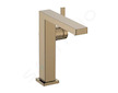 Hansgrohe Tecturis E - Umyvadlová baterie s výpustí Push-Open, CoolStart, EcoSmart, kartáčovaný bronz 73040140