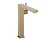 Hansgrohe Tecturis E - Umyvadlová baterie s výpustí Push-Open, CoolStart, EcoSmart, kartáčovaný bronz 73070140