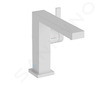 Hansgrohe Tecturis E - Umyvadlová baterie s výpustí Push-Open, CoolStart, EcoSmart, matná bílá 73020700