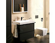 Hansgrohe Tecturis E - Umyvadlová baterie s výpustí Push-Open, CoolStart, EcoSmart, matná černá 73020670