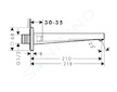 Hansgrohe Tecturis E - Vanová vpusť, kartáčovaný bronz 73410140