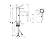 Hansgrohe Tecturis S - Umyvadlová baterie, CoolStart, EcoSmart, chrom 73317000