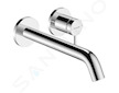 Hansgrohe Tecturis S - Umyvadlová baterie pod omítku, s výpustí, 2-otvorová instalace, EcoSmart, chrom 73351000