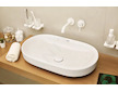 Hansgrohe Tecturis S - Umyvadlová baterie pod omítku, s výpustí, 2-otvorová instalace, EcoSmart, matná bílá 73350700