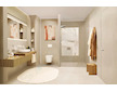 Hansgrohe Tecturis S - Umyvadlová baterie pod omítku, s výpustí, 2-otvorová instalace, EcoSmart, matná bílá 73350700
