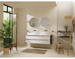 Hansgrohe Tecturis S - Umyvadlová baterie pod omítku, s výpustí, 2-otvorová instalace, EcoSmart, matná černá 73351670