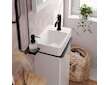 Hansgrohe Tecturis S - Umyvadlová baterie s výpustí, CoolStart, EcoSmart, matná černá 73302670